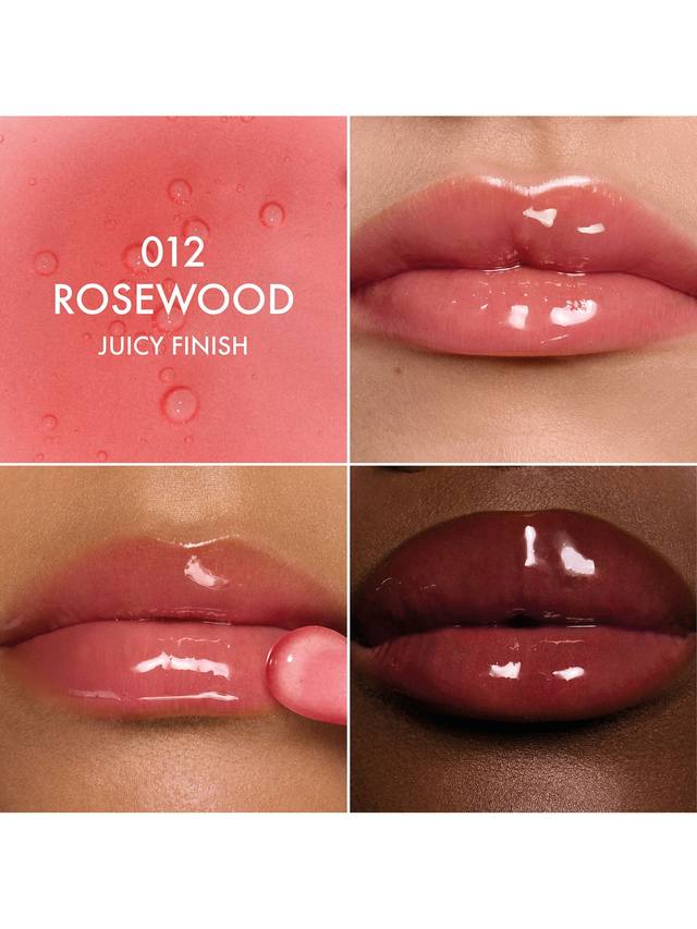 CHRISTIAN DIOR ADDICT LIP GLOW OIL HYDRATING LIP OIL HIGH SHINE GLOSS (012 ROSEWOOD JUICY)