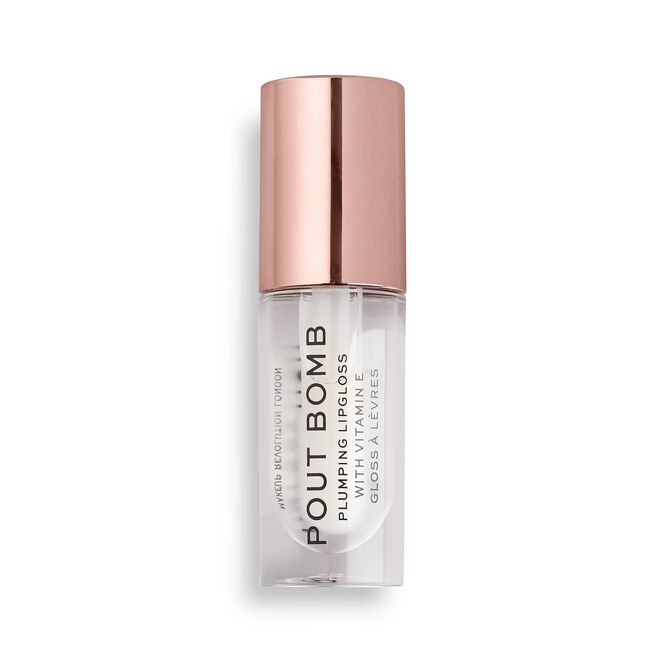 Makeup  Revolution Pout Bomb Plumping Gloss (Glaze Clear )