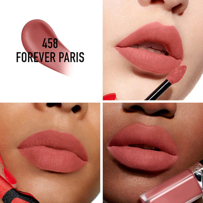 CHRISTIAN DIOR ROUGE DIOR FOREVER LIQUID TRANSFER PROOF (458 FOREVER PARIS)