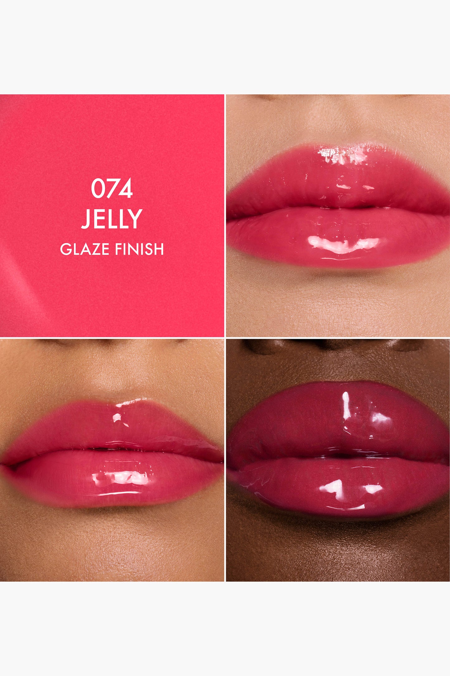 CHRISTIAN DIOR ADDICT LIP GLOW OIL HYDRATING LIP OIL HIGH SHINE GLOSS (074 jelly glaze)