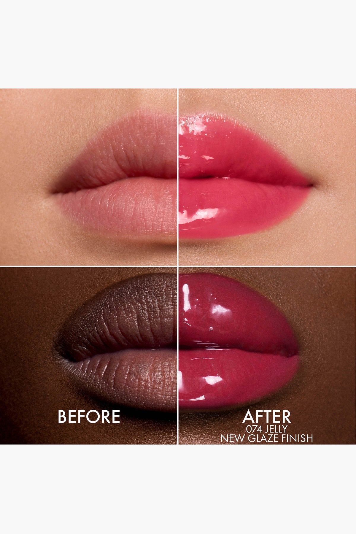 CHRISTIAN DIOR ADDICT LIP GLOW OIL HYDRATING LIP OIL HIGH SHINE GLOSS (074 jelly glaze)