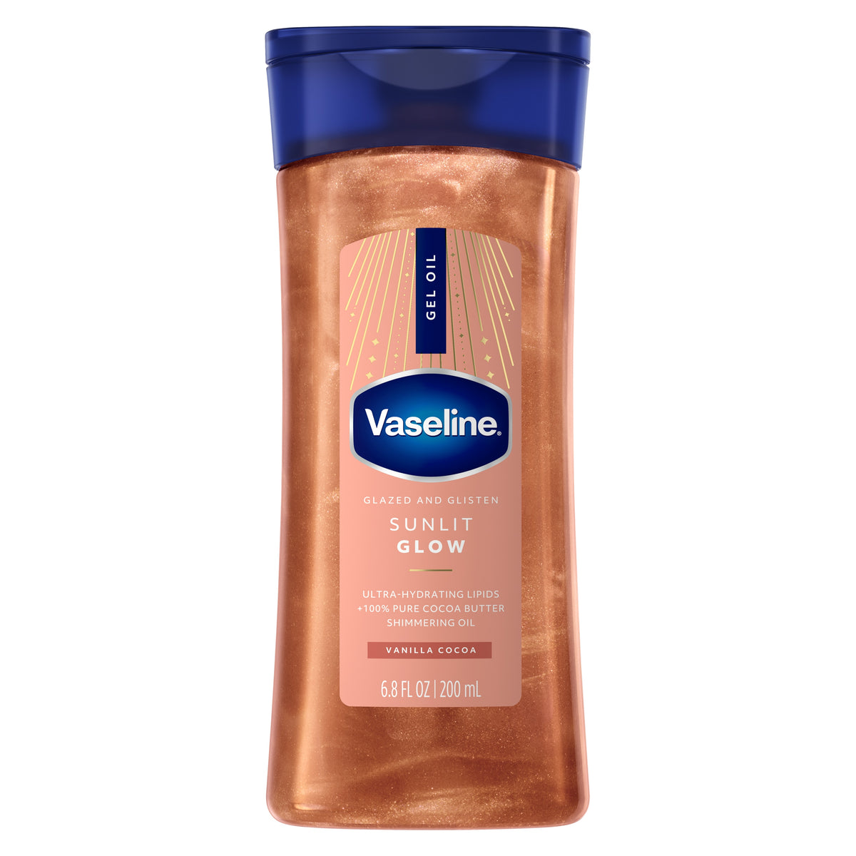 VASELINE GLAZED AND GLISTEN GOLDEN SUNLIT GLOW