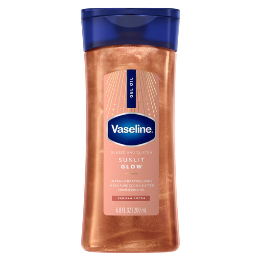 VASELINE GLAZED AND GLISTEN GOLDEN SUNLIT GLOW