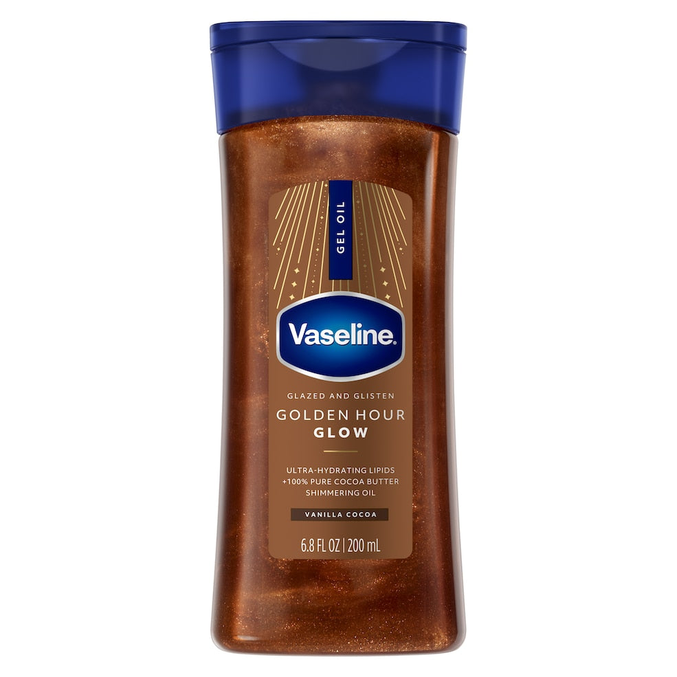 VASELINE GLAZED AND GLISTEN GOLDEN HOUR GLOW