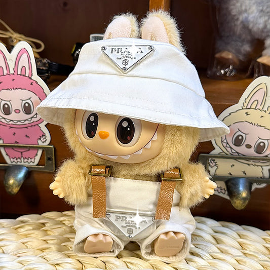 LABUBU CLOTHES AS PICTURE PRADA JUMPSUIT