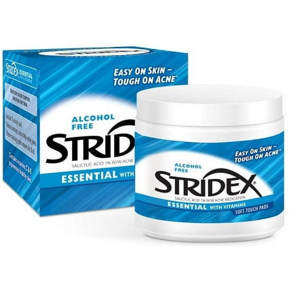 STRIDEX MAXIMUM ALCHOOL FREE 55 PADS (BLUE)