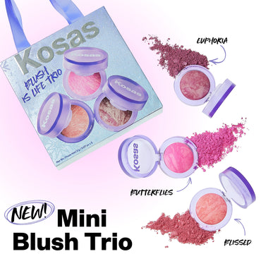 Kosas  Mini Blush is Life Trio Gift Set