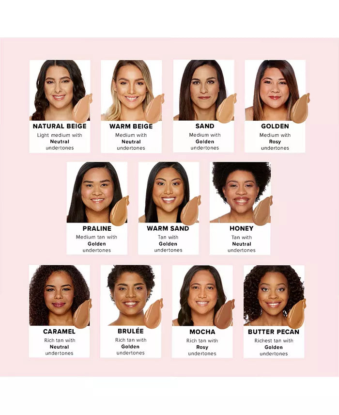 TOO FACED BORN THIS WAY FLAWLESS COVERAGE NATURAL FINISH  FOUNDATION (WARM NUDE)