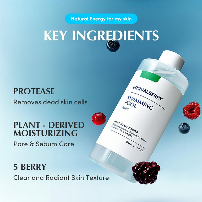 EQQUALBERRY SIMMING POOL TONER
