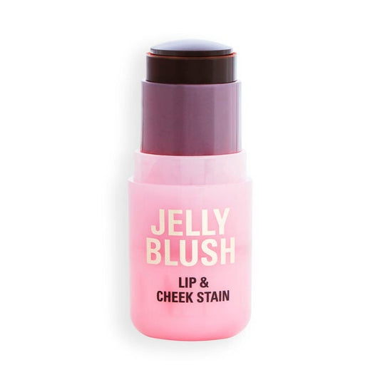 REVOLUTION JELLY BLUSH STICK LIP AND CHEEK STAIN (PEACH)