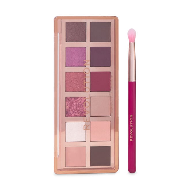 REVOLUTION CHERRY ICON PALETTE & BRUSH SET