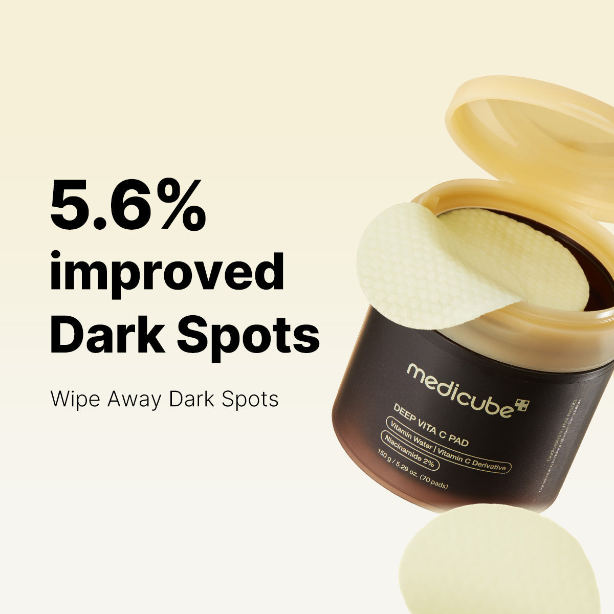 MEDICUBE DEEP VITA C PAD VITAMIN C +NIACINIMIDE