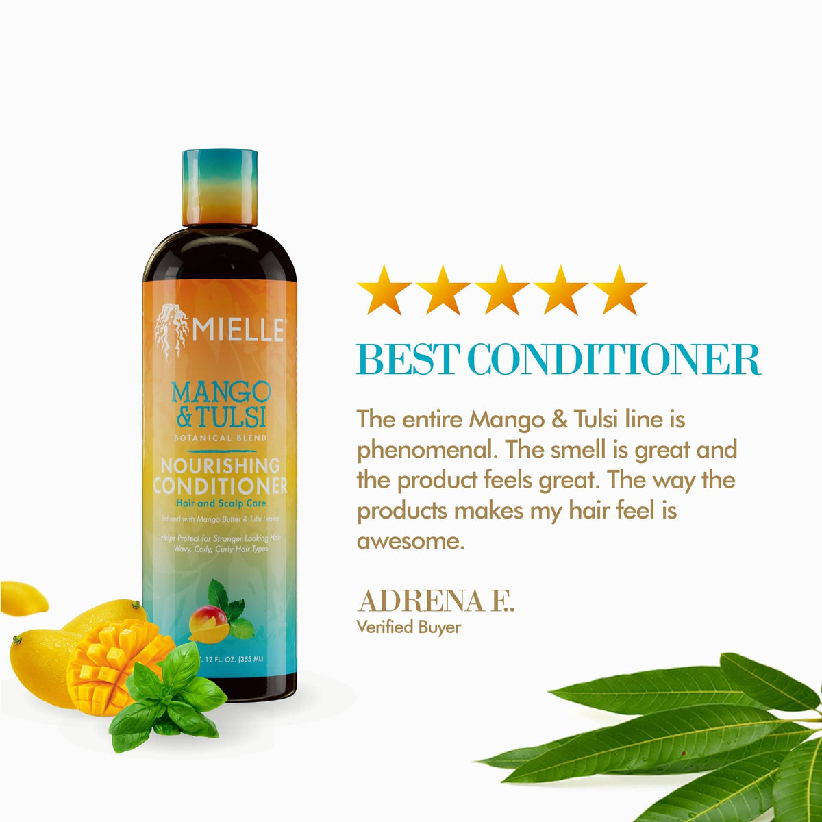 Mielle Mango & Tulsi Nourishing Conditioner