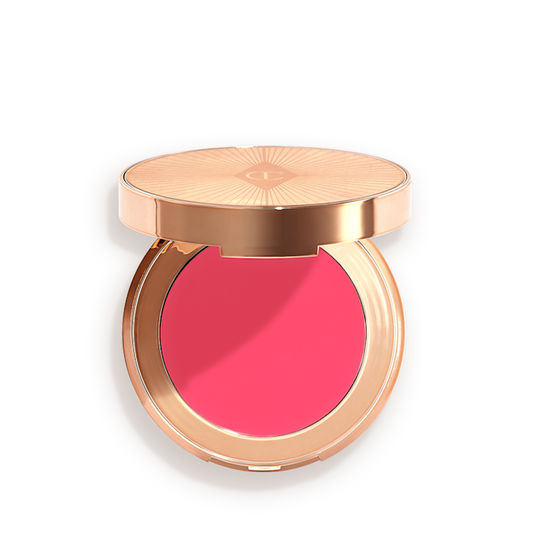 CHARLOTTE TILBURY BEAUTIFUL SKIN ISLAND GLOW LIP & CHEEK PINCHED CHEEK GLOW (PARADISE PINK GLOW)