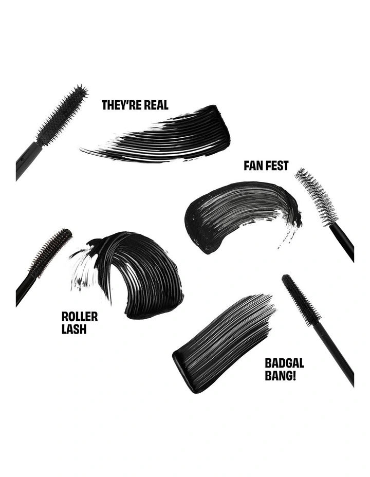 BENEFIT COSMETICS LIL' LASH ICONS KIT OF 4 MINI MASCARA