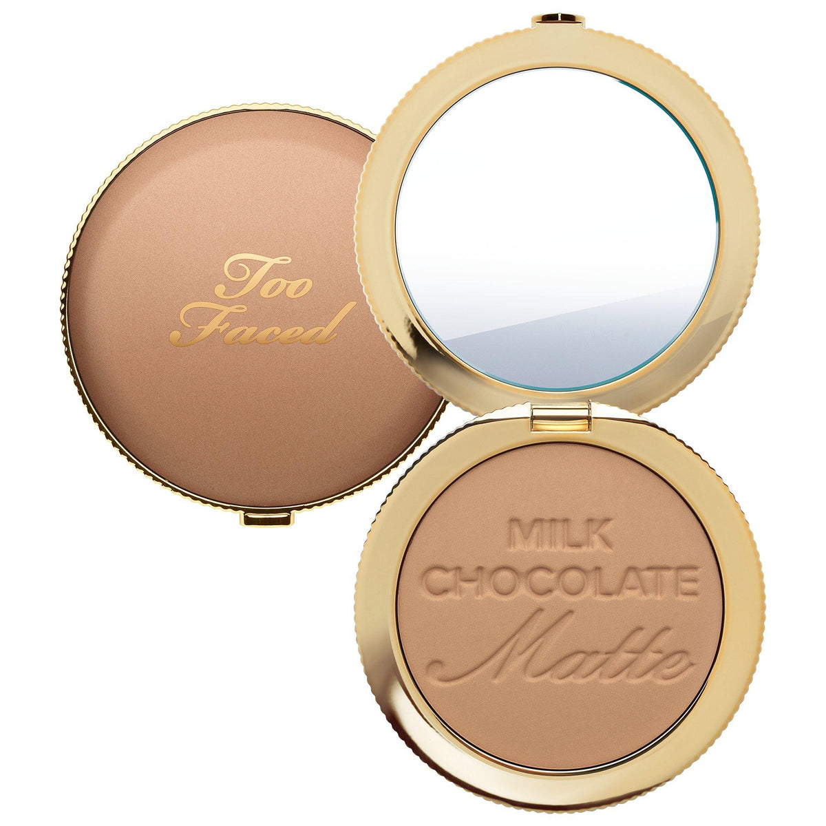 TOO FACED Chocolate Soleil Matte Bronzer Rich, Natural-Looking Tan (MILK CHOCOLATE MATTE)