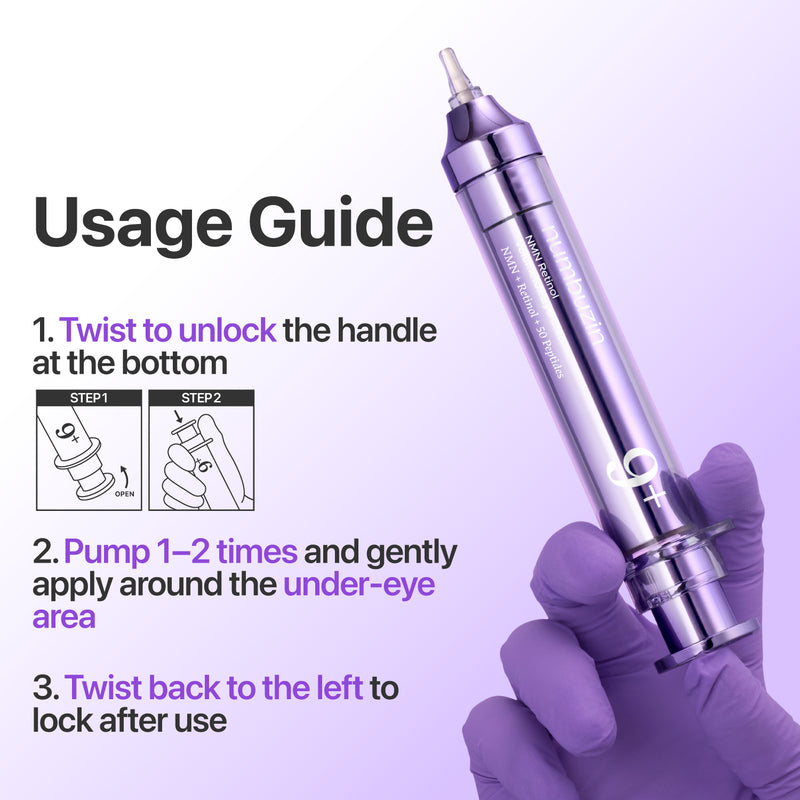 NUMBUZIN No.9 NAD+ Retinol Volumetox Eye Cream