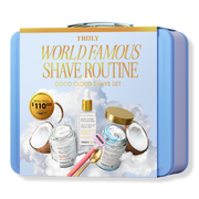 TRULY BEAUTY WORLD FAMOUS SHAVE ROUTINE COCO CLOUD SHAVE SET