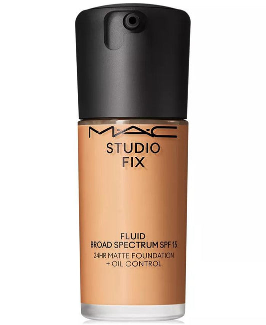 Mac Cosmetics Studio Fix Fluid Spf 15 24Hr Matte Foundation + Oil Control (Nc40)