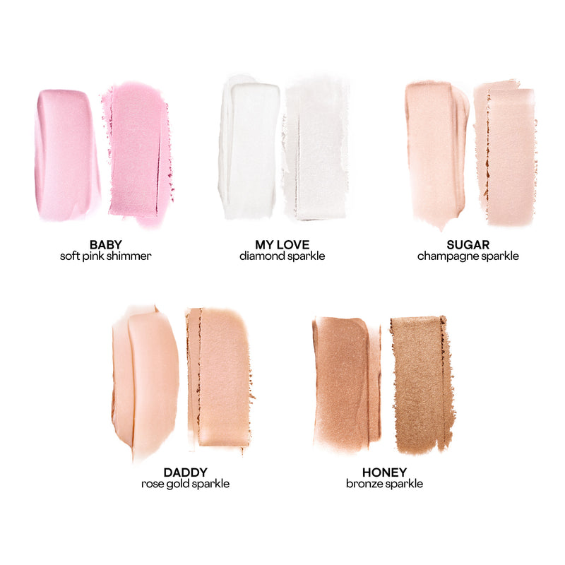 PATRICK TA GLOW CREME & POWDER LIGHT REFLECTING TRANSLUCENT HIGHLIGHTER DUO (BABY)