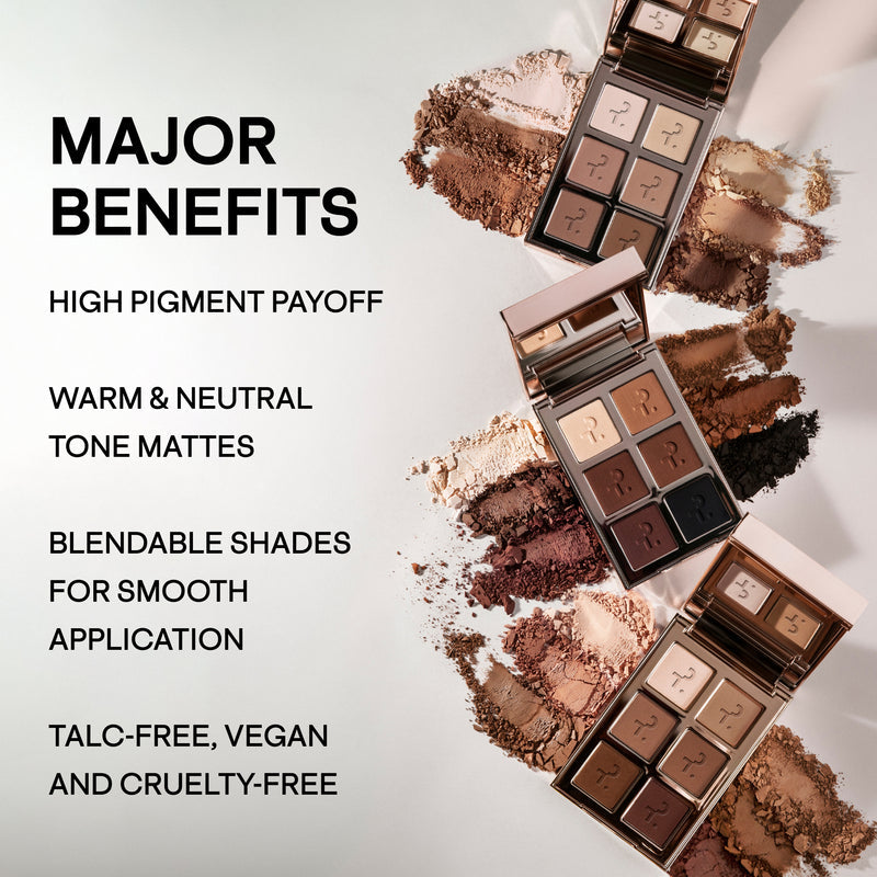 PATRICK TA  Major Dimension Essential Artistry Edit Eyeshadow Palette (medium)