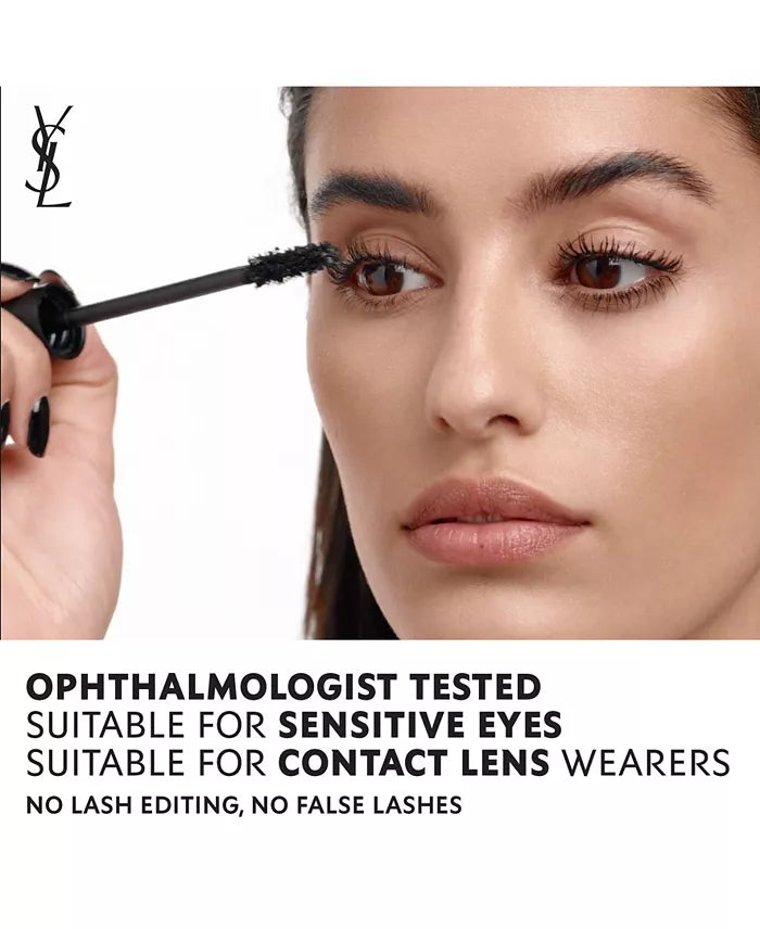 YVES SAINT LAURENT 2 PIECES MASCARA BALCK LIMITED EDITION