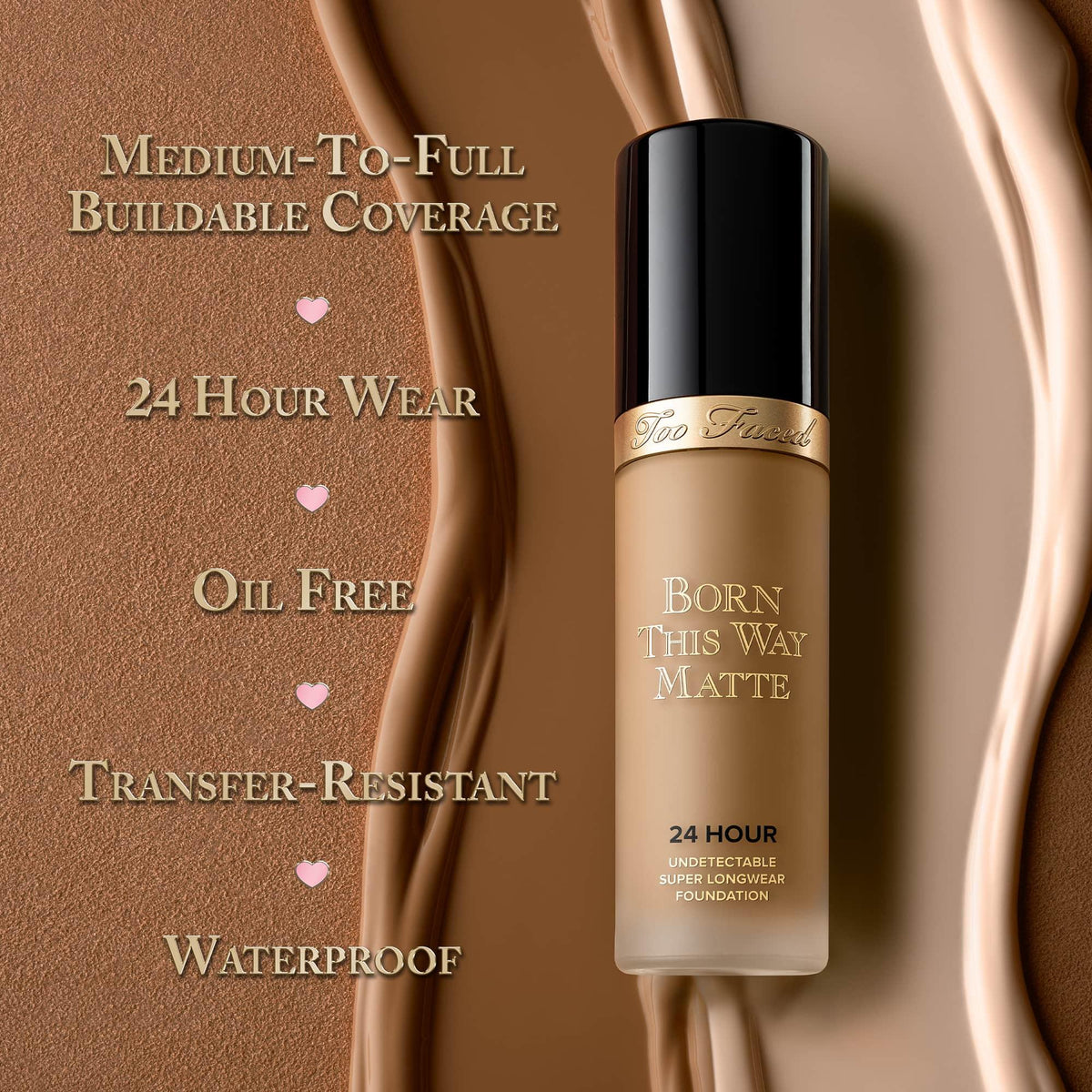 Too Faced Born This Way Matte 24 Hour Foundation  (Light Beige)
