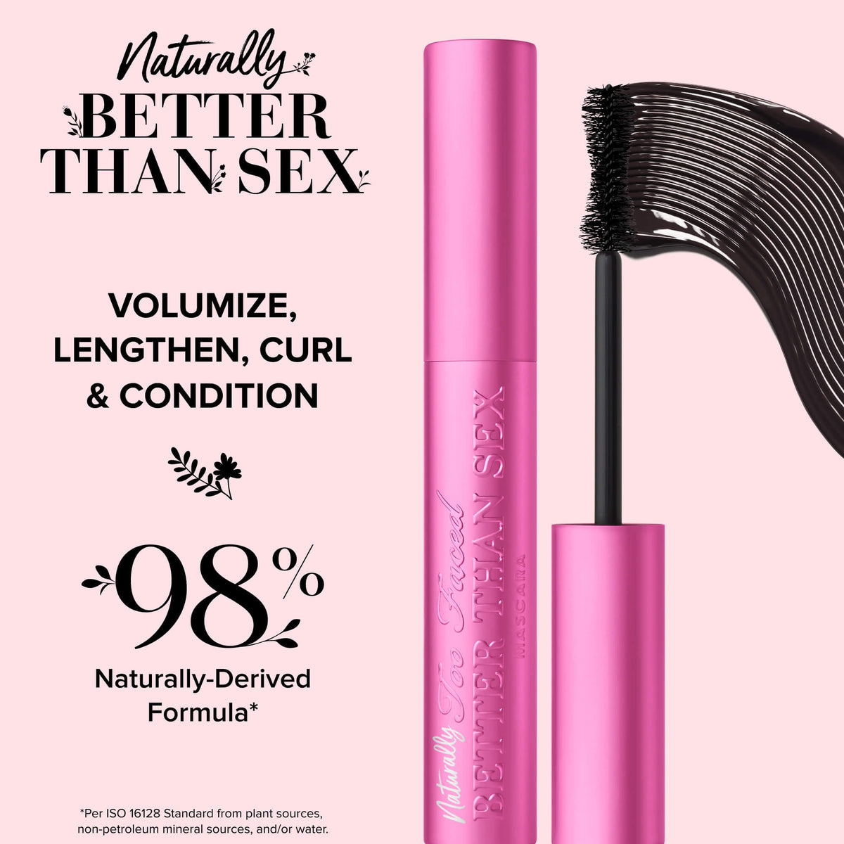 TOO FACED MASCARA NATURALLY BLACK MASCARA
