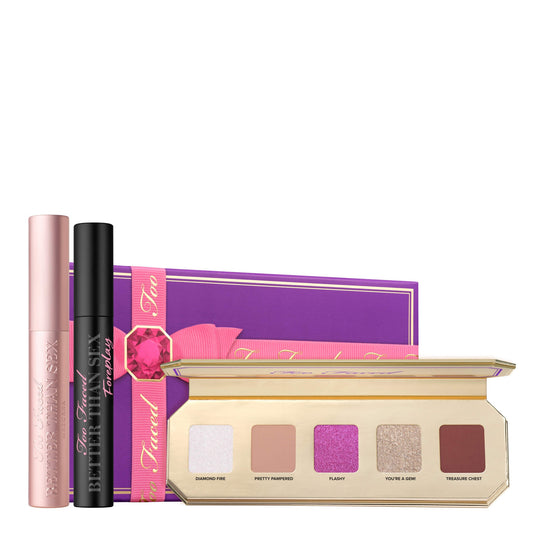 TOO FACED  YOU’RE A GEM 3-PIECE EYE MAKEUP SET