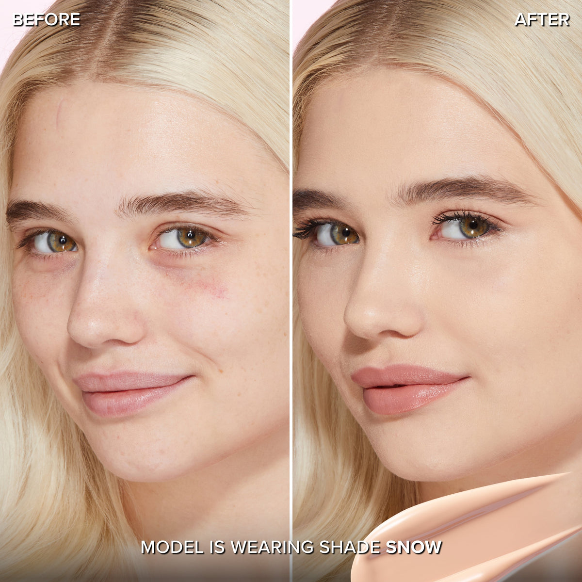 TOO FACED BORN THIS WAY UNDETECTABLE MEDIUM TO FULL COVERAGE FOUNDATION (SNOW)