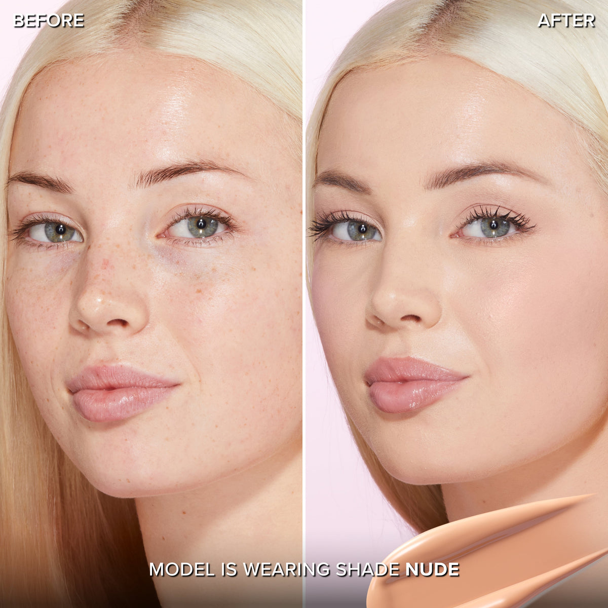 TOO FACED BORN THIS WAY UNDETECTABLE MEDIUM TO FULL COVERAGE FOUNDATION (NUDE)