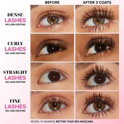 TOO FACED BETTER THAN SEX MASCARA BURGENDY COLOR
