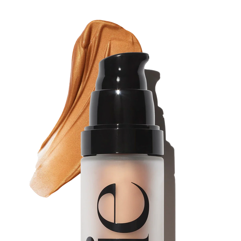 SAIE GLOWY SUPER GEL DEWY HIGHLIGHTER FLUID (SUNGLOW)