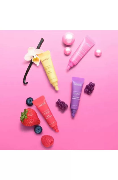 LANEIGE MINI LIP GLOWY BALM SET OF 4 PIECES