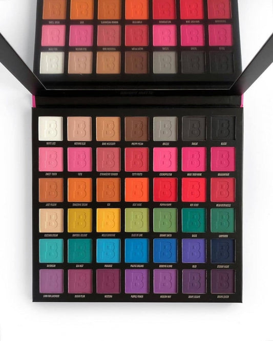 By BEAUTY BAY BRIGHT MATT  42 COLOUR EYESHADOW PALETTE