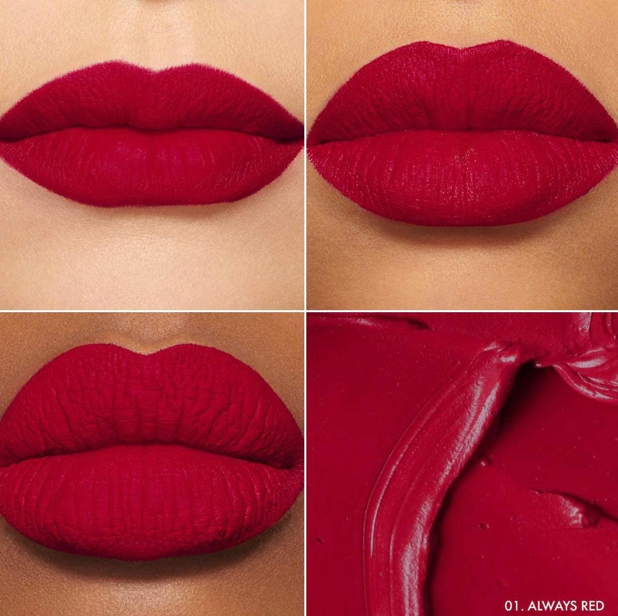 Sephora Lip Satin Lipstick (01-Always Red)