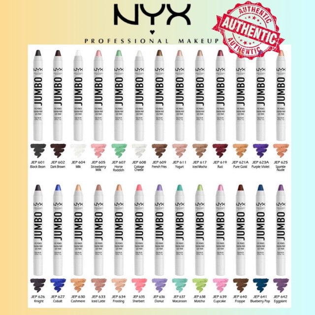 NYX PROFESSIONAL MAKEUP JUMBO EYE PENCIL (626 knight chevalier)