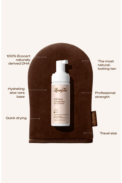 LOVING TAN 8H DELUXE MEDIUM KIT OF 2 2 PIECES