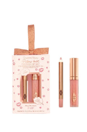 CHARLOTTE TILBURY PILLOW TALK GLOSSY LIP KIT PILLOW TALK ORIGINAL FAIR