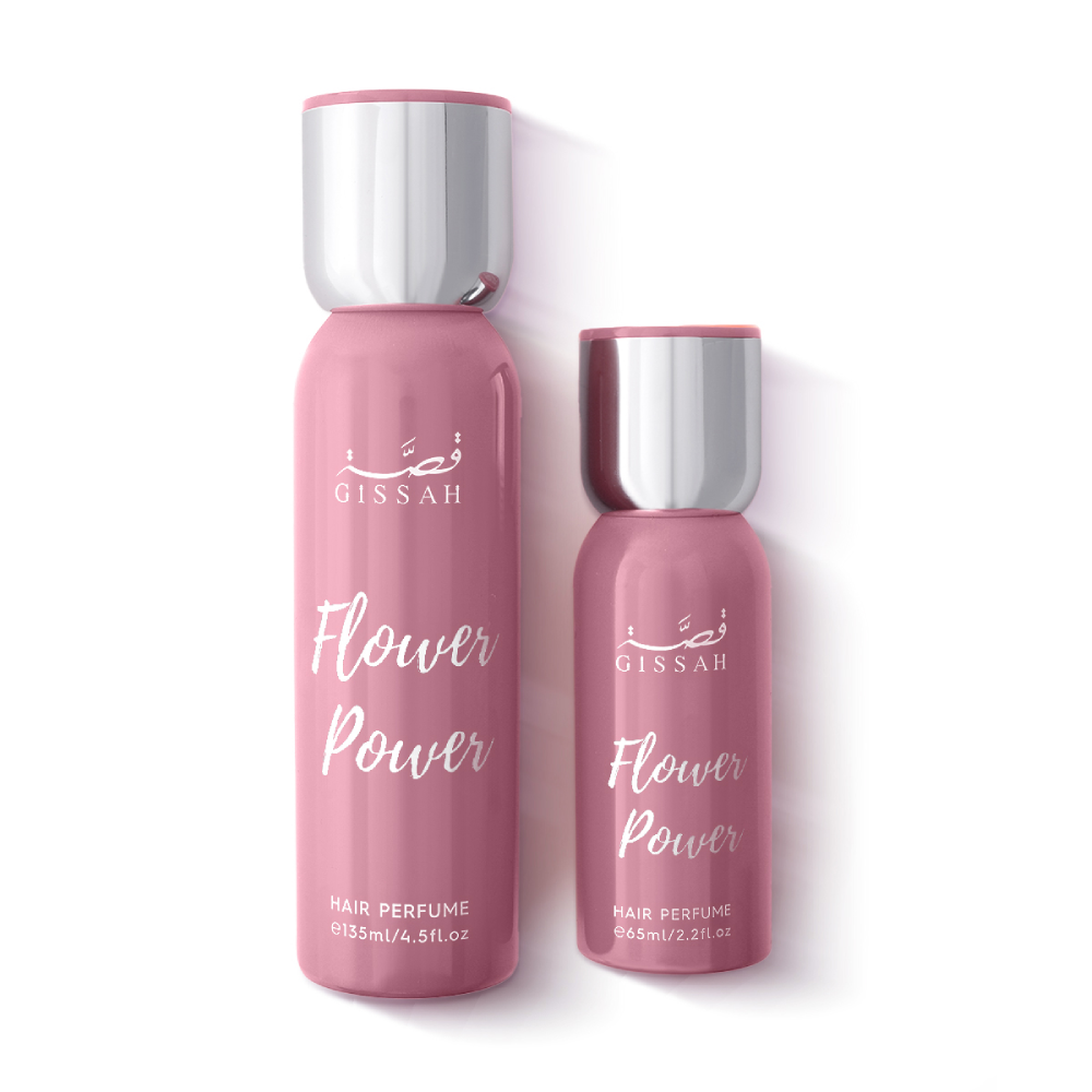 GISSAH A STORY OF A SET OF FLOWER POWER HAIR PERFUME - TWO PIECES