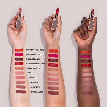 PATRICK TA MATTE SUEDE LIPSTICK (OH SHE'S SINGLE)