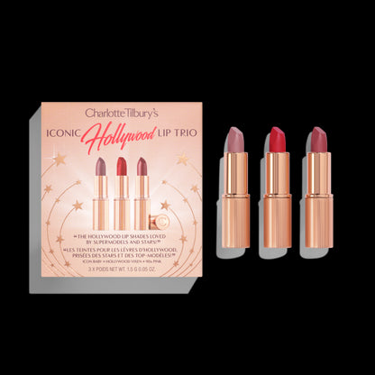 CHARLOTTE'S ICONIC HOLLYWOOD LIP TRIO LIMITED EDITION KIT