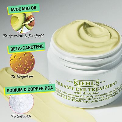 Kiehl's Since 1851  Avocado Eye Cream for Brightening & Depuffing