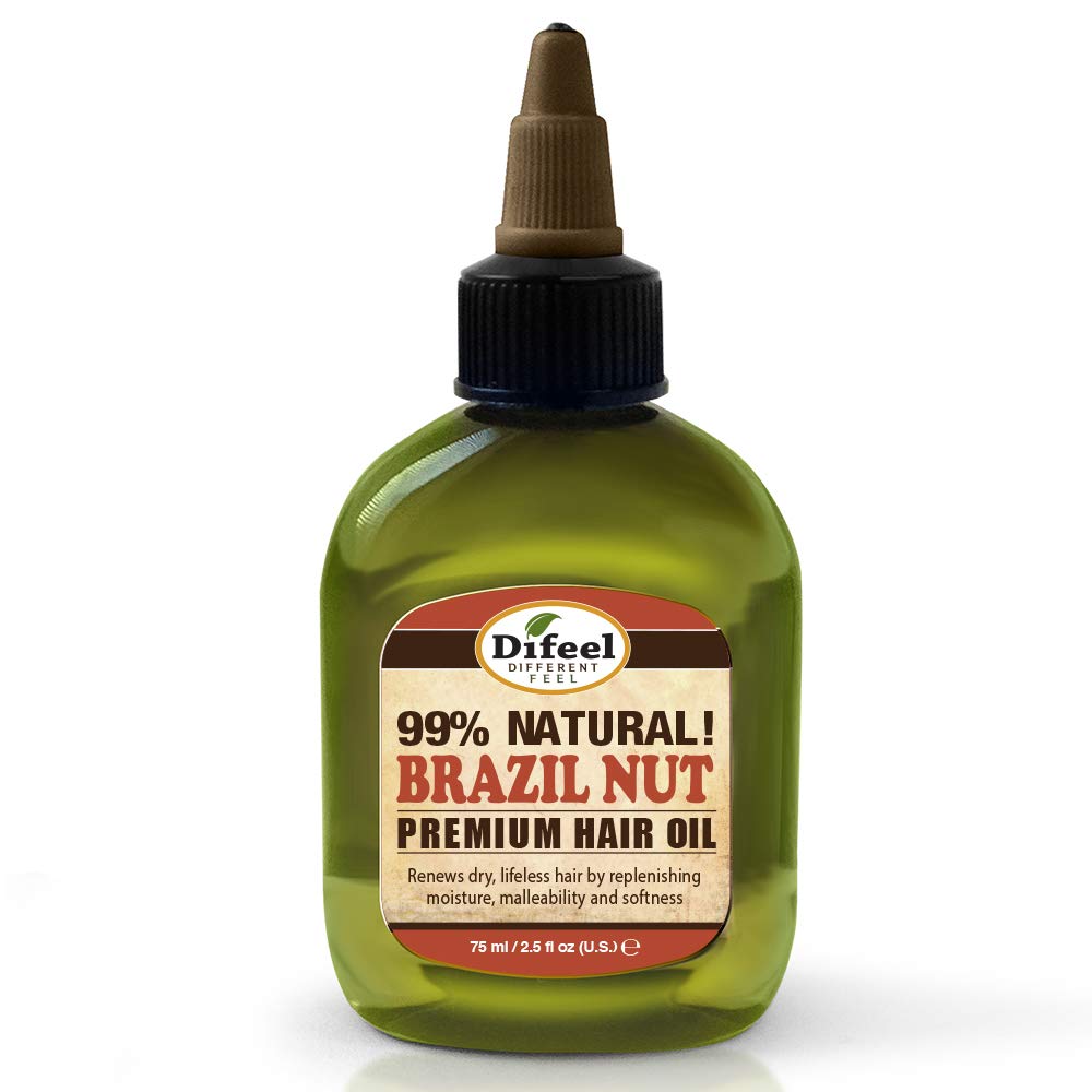 DIFEEL DIFFERENT FEEL 99% NATURAL BRAZIL NUT  PREMIUM HAIR OIL
