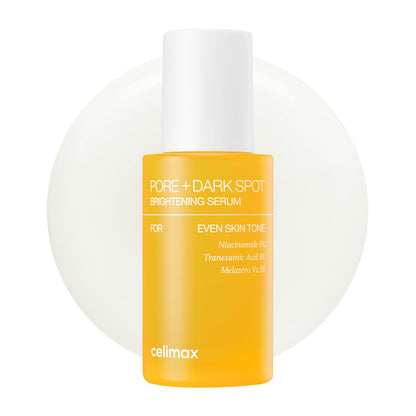 CELIMAX PORE+ DARK SPOT BRIGHTENING SERUM FOR EVEN SKIN TONE