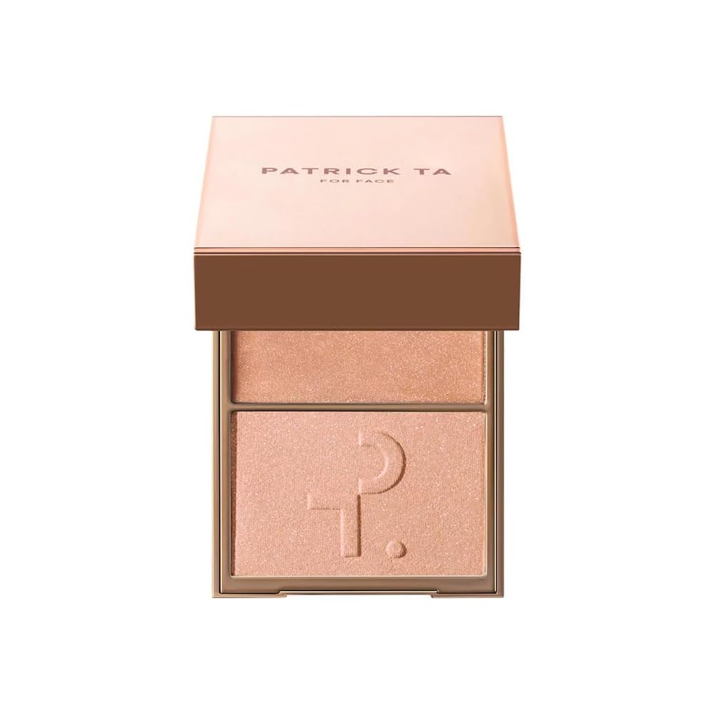 PATRICK TA GLOW CREME & POWDER LIGHT REFLECTING TRANSLUCENT HIGHLIGHTER DUO (daddy)