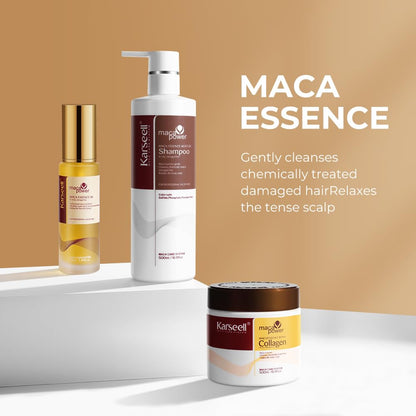 KARSELL COLLAGEN HAIR TREATMENT SET IN A LIMITED EDITION BOX OF 3 FULL SIZE
