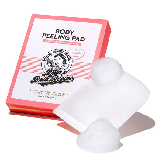 MOM'S BATH RECIPE  BODY PEELING ORANGE  -  BODY PEELING PAD (8 PIECES)