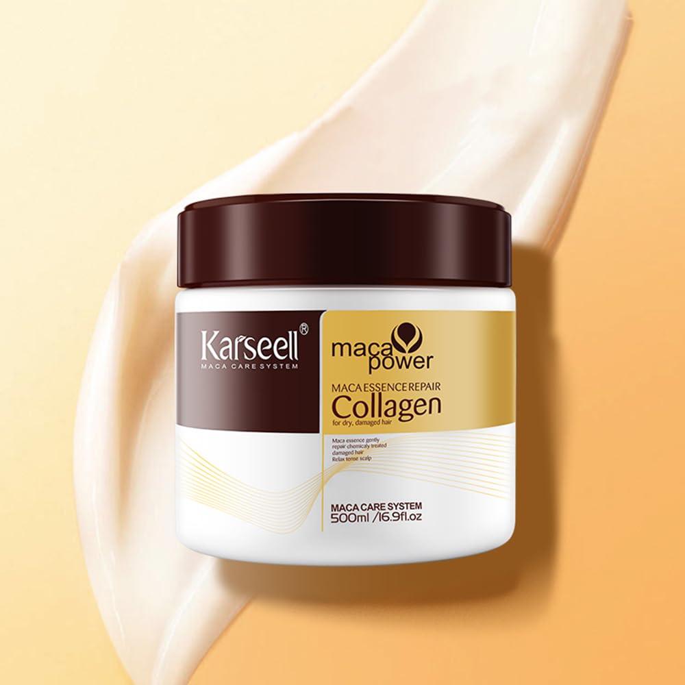Karsell Collagen Hair Mask  Made From Argan Oil (500Ml)