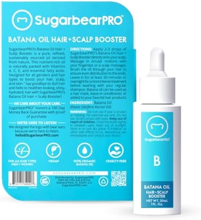 SUGAR BEAR PRO HAIR BATANA OIL HAIR & SCALP BOOSTER